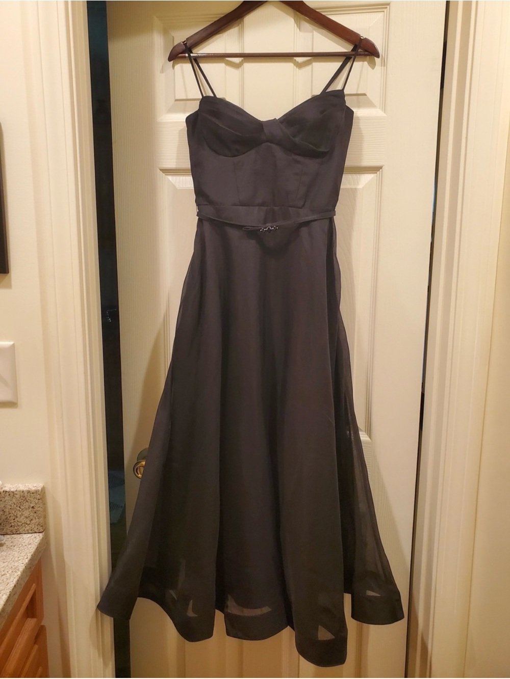 Zimmermann Black 2 Medium Luna Structured Midi Dress - Picture 4 of 6